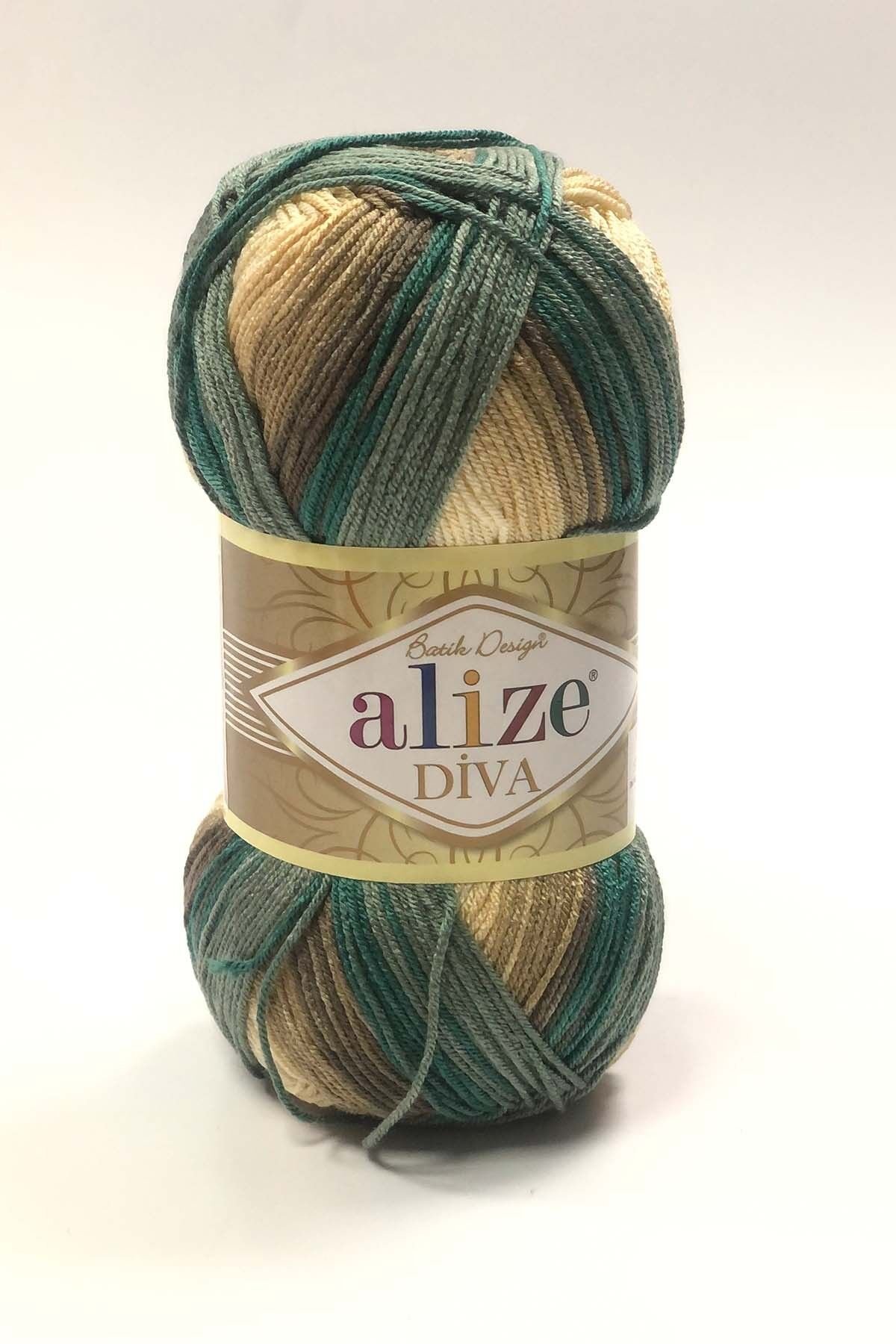 ALİZE DİVA BATİKLİ İP3307 ( 100GR )