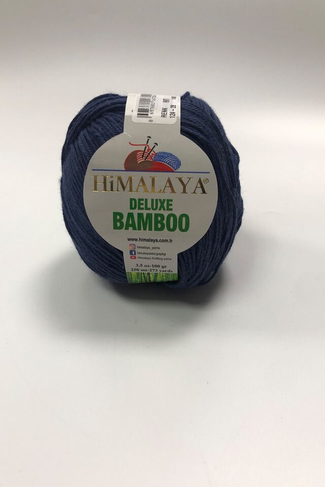 HİMALAYA DELUXE BAMBOO ÖRGÜ İPİ 100GR