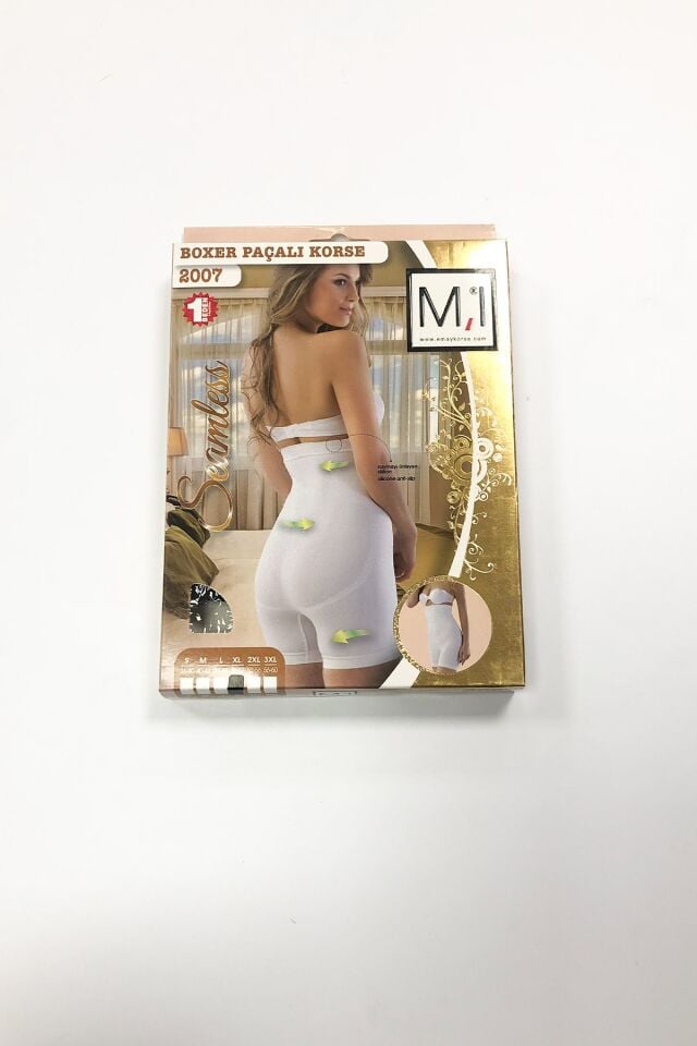 M I UZUN PAÇALI SİLİKONLU KORSE 2007