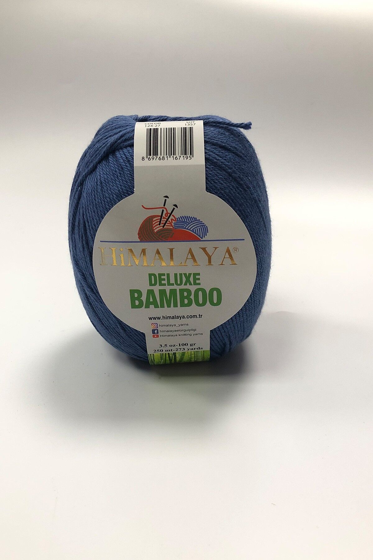 HİMALAYA DELUXE BAMBOO ÖRGÜ İPİ 100GR