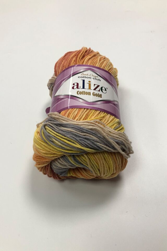 ALİZE COTTON GOLD BATİKLİ ÖRGÜ İPİ 100GR