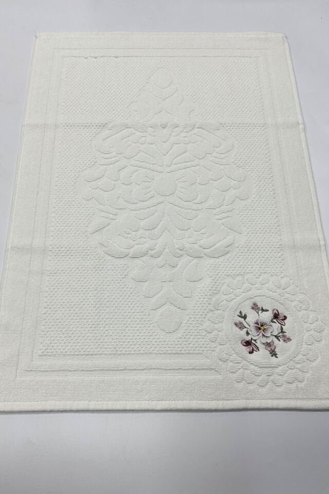 70x50 cm Kaymaz Banyo Paspası | Su Emici | Hobi Yıldız