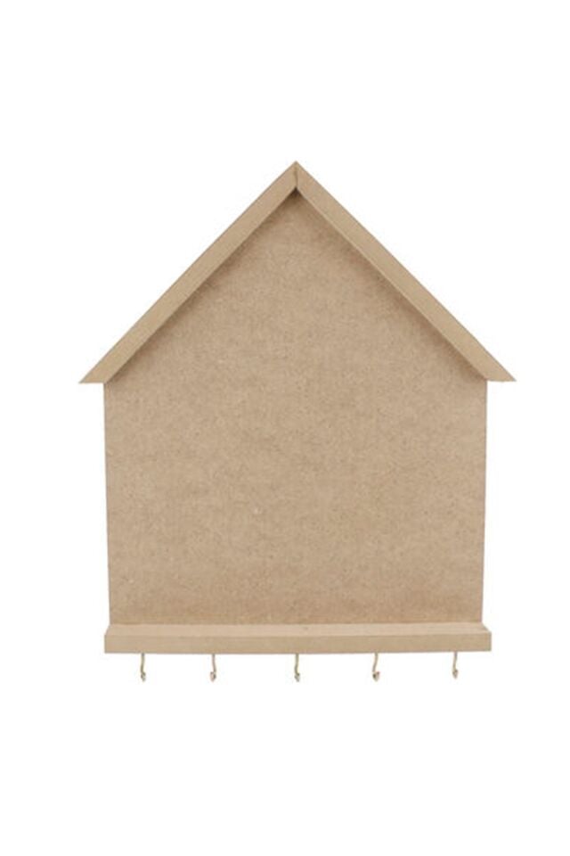 AHŞAP ÇAMSAN MDF ANAHTARLIK (BOYAMA)