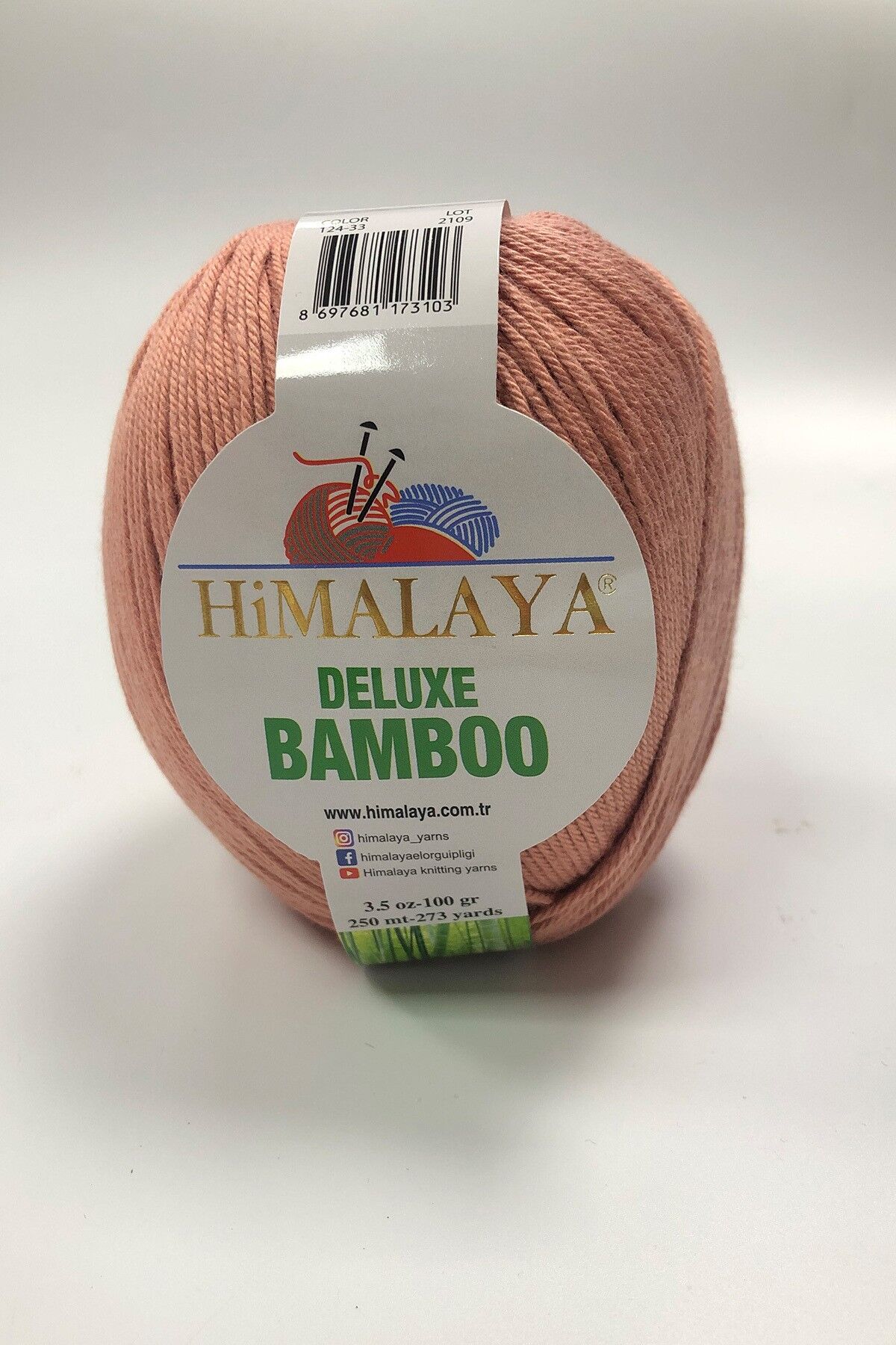 HİMALAYA DELUXE BAMBOO ÖRGÜ İPİ 100GR