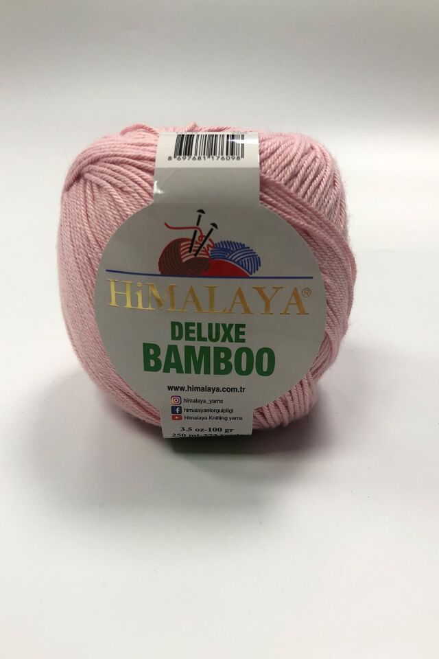 HİMALAYA DELUXE BAMBOO ÖRGÜ İPİ 100GR
