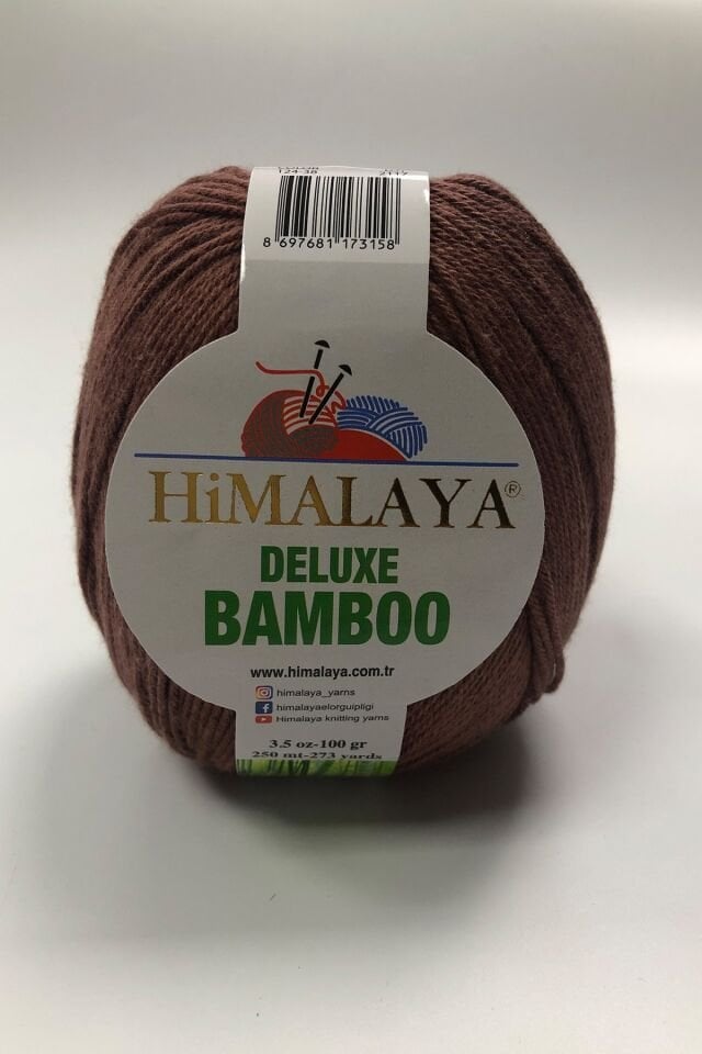 HİMALAYA DELUXE BAMBOO ÖRGÜ İPİ 100GR