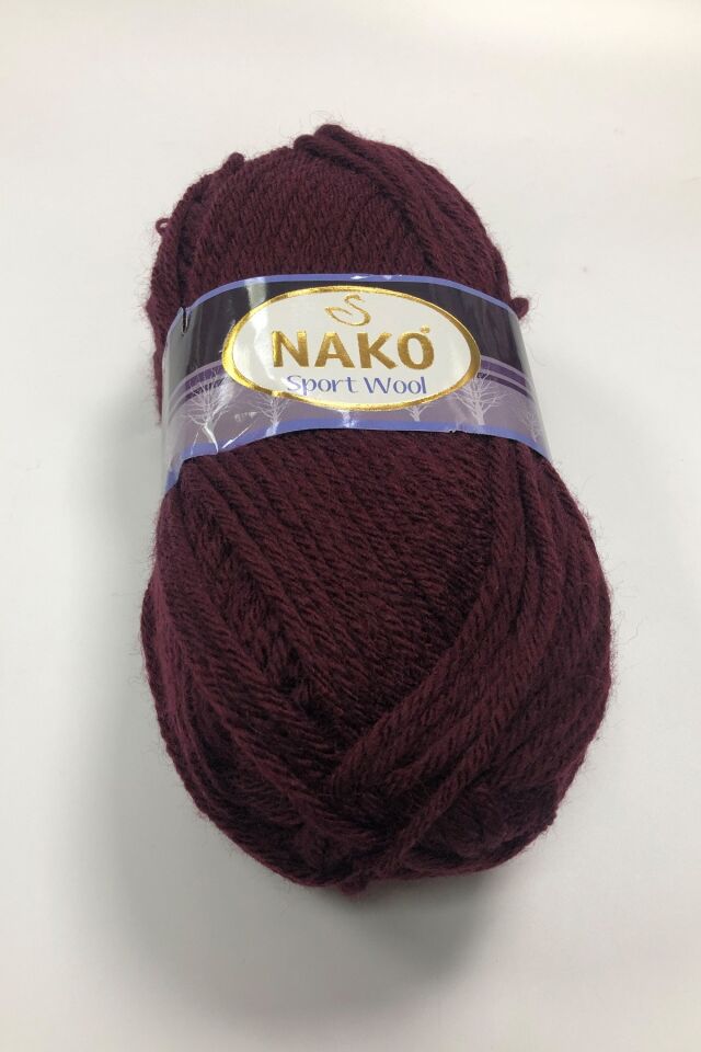 NAKO SPORT WOOL ÖRGÜ İPİ 100GR