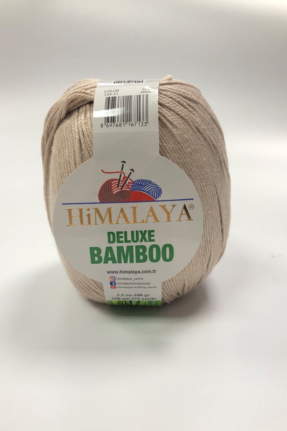 HİMALAYA DELUXE BAMBOO ÖRGÜ İPİ 100GR