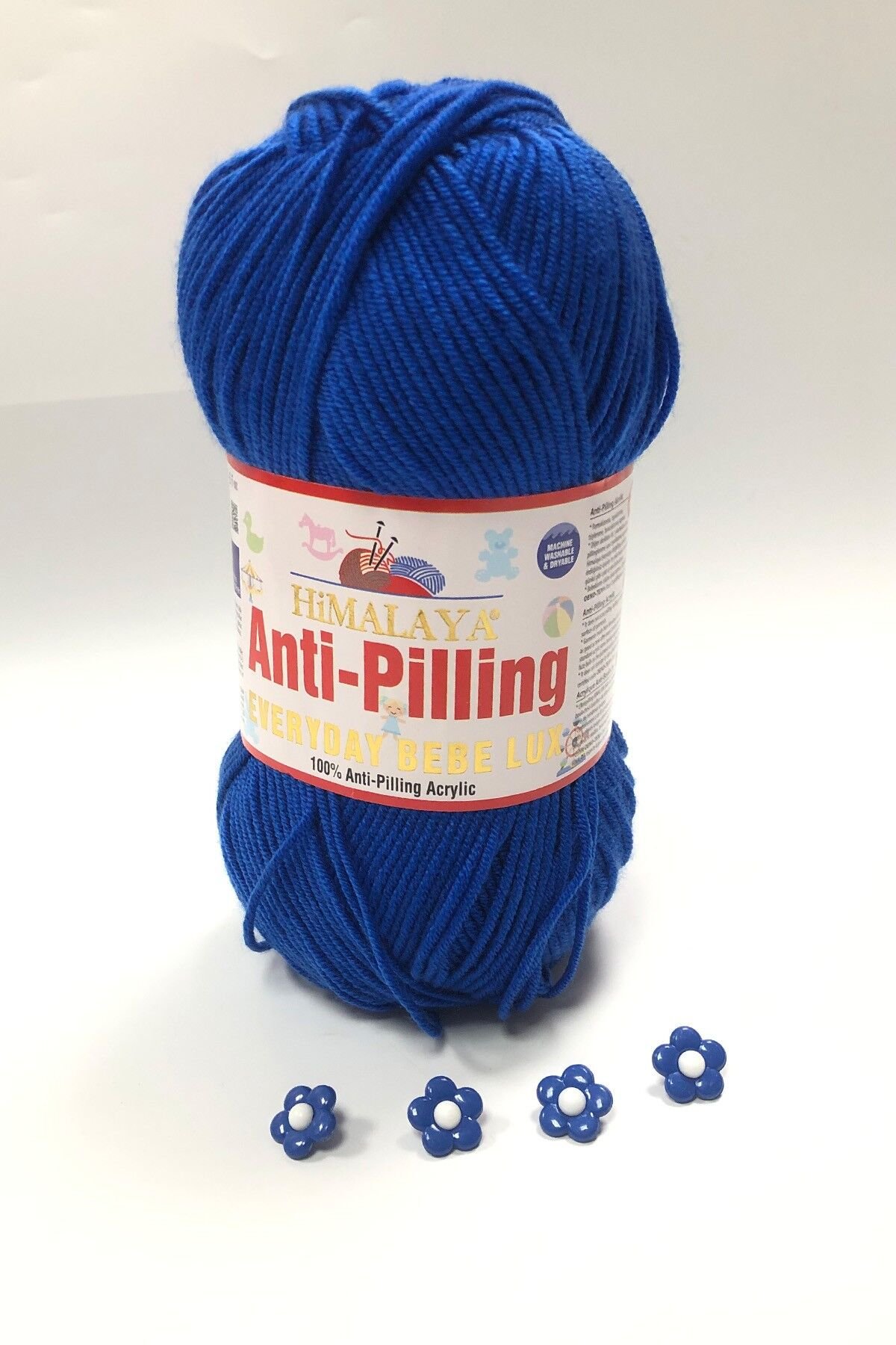 EVERDAY BEBE LUX ANTİ-PİLLİNG 100GR BEBE İPİ DÜĞME SET