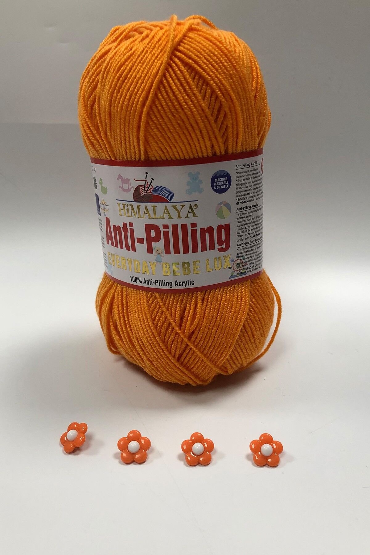 EVERDAY BEBE LUX ANTİ-PİLLİNG 100GR BEBE İPİ DÜĞME SET