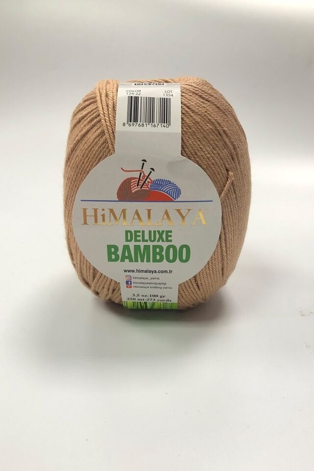 HİMALAYA DELUXE BAMBOO ÖRGÜ İPİ 100GR