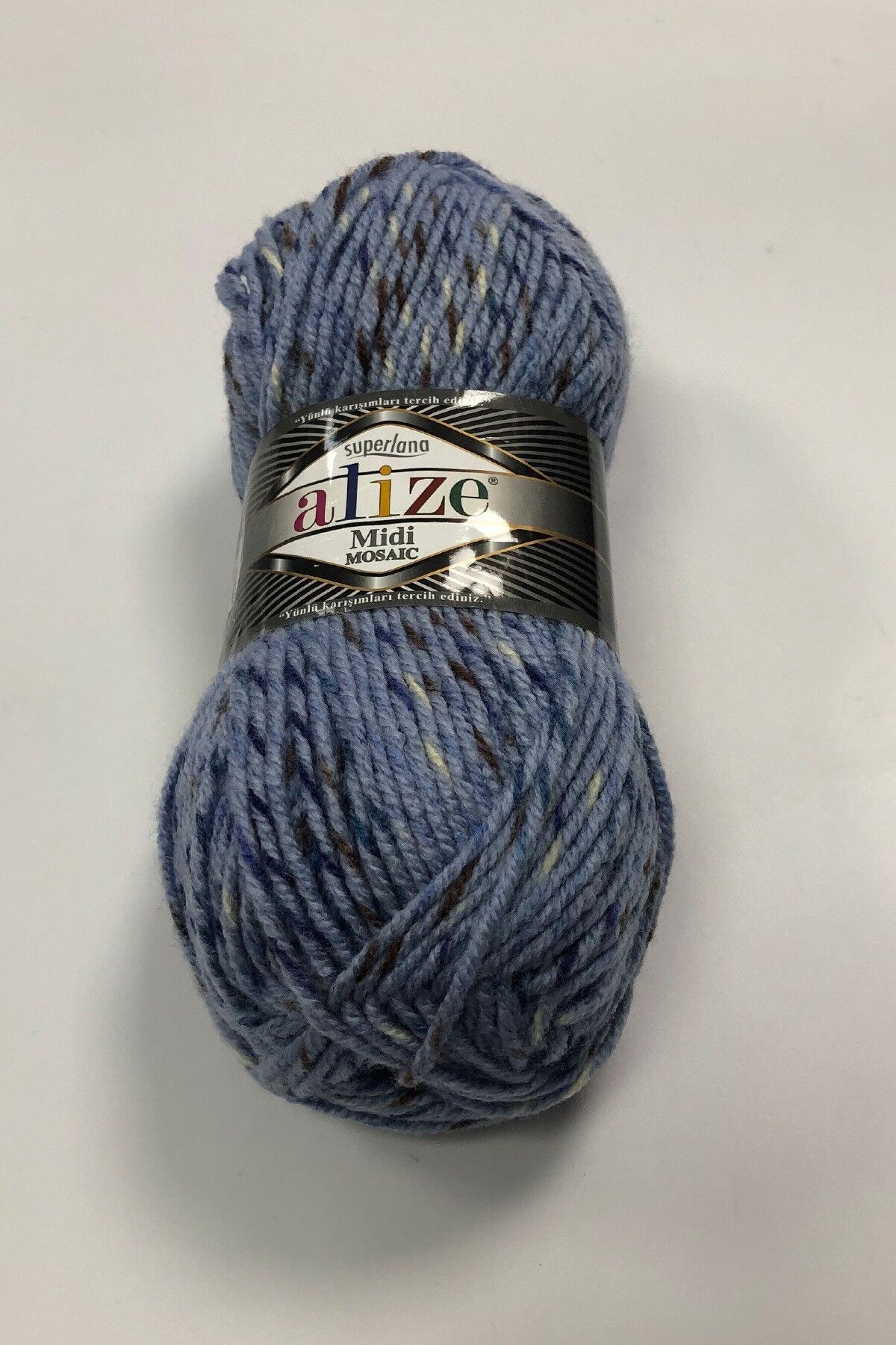 ALİZE SÜPERLANA MİDİ MOSAIC ÖRGÜ İPİ 100GR