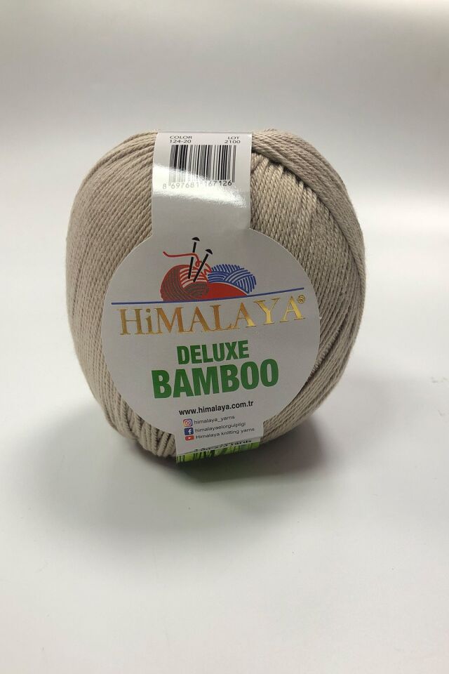 HİMALAYA DELUXE BAMBOO ÖRGÜ İPİ 100GR