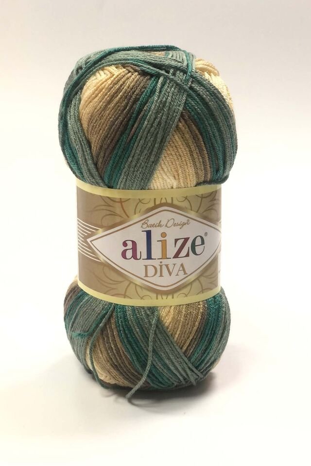ALİZE DİVA BATİKLİ İP3307 ( 100GR )