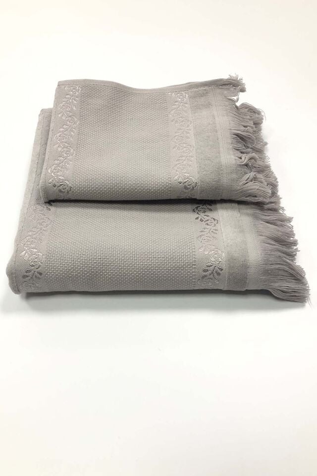 FİESTA SOFT 50X90 VE 30X50 KADİFE PÜSKÜLLÜ ETAMİN HAVLU