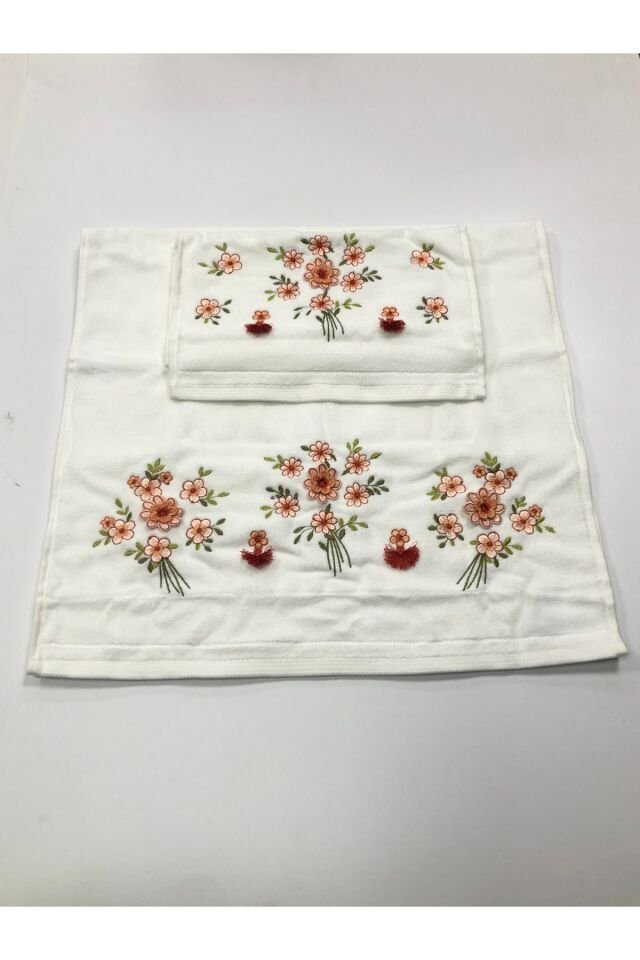 KADİFE 3 BOYUTLU 50X90 VE 30X50 TAKIM HAVLU