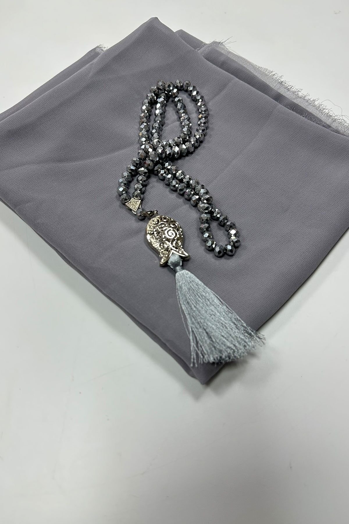 NAMAZ BAŞÖRTÜSÜ VE TESBİH SET