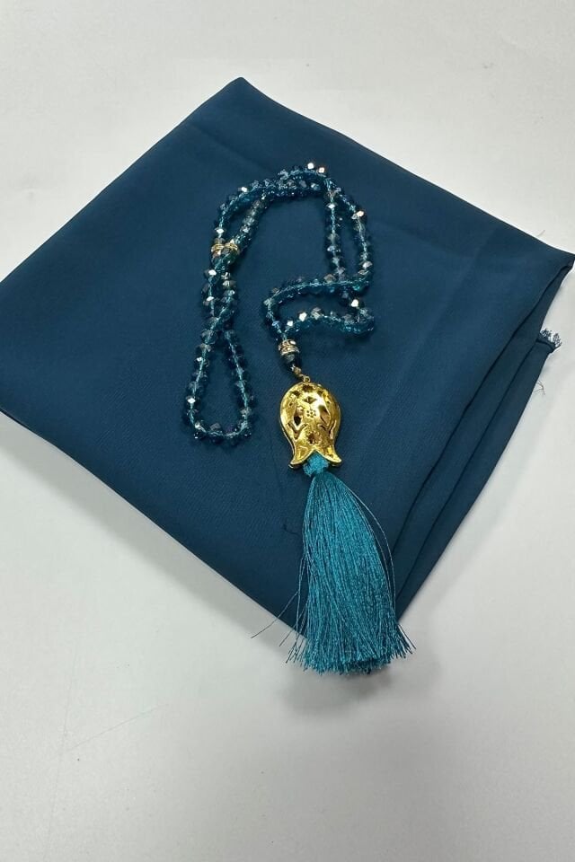 NAMAZ BAŞÖRTÜSÜ VE TESBİH SET