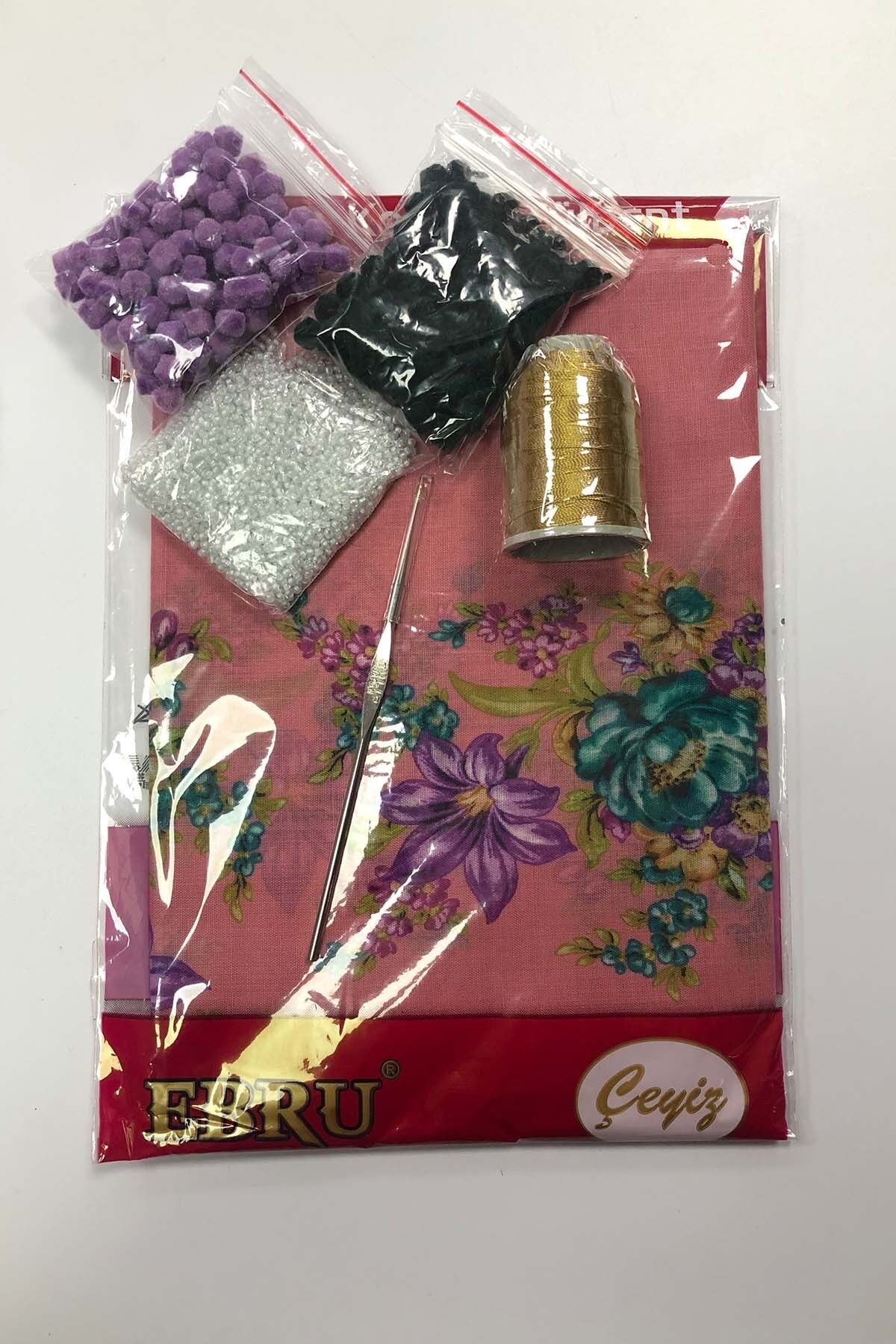 EBRU 90 CM TÜLBENT SET