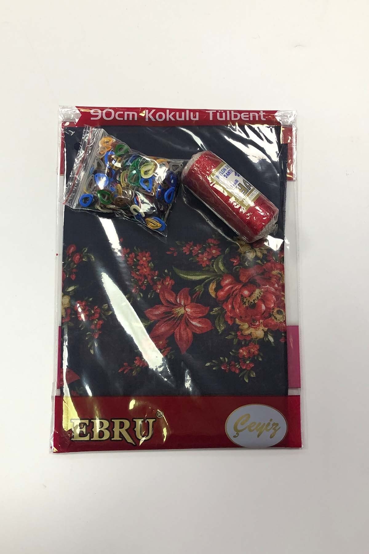 EBRU 90 CM TÜLBENT SET