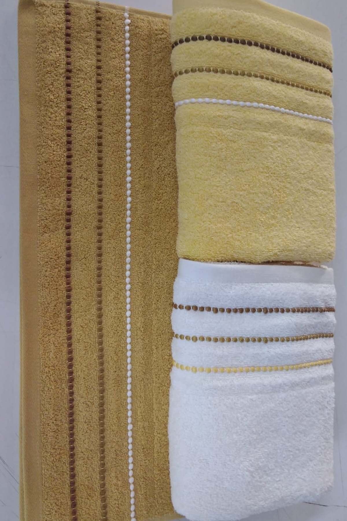 PAMUKLU HAVLU 50X90 RENKLİ 3 LÜ