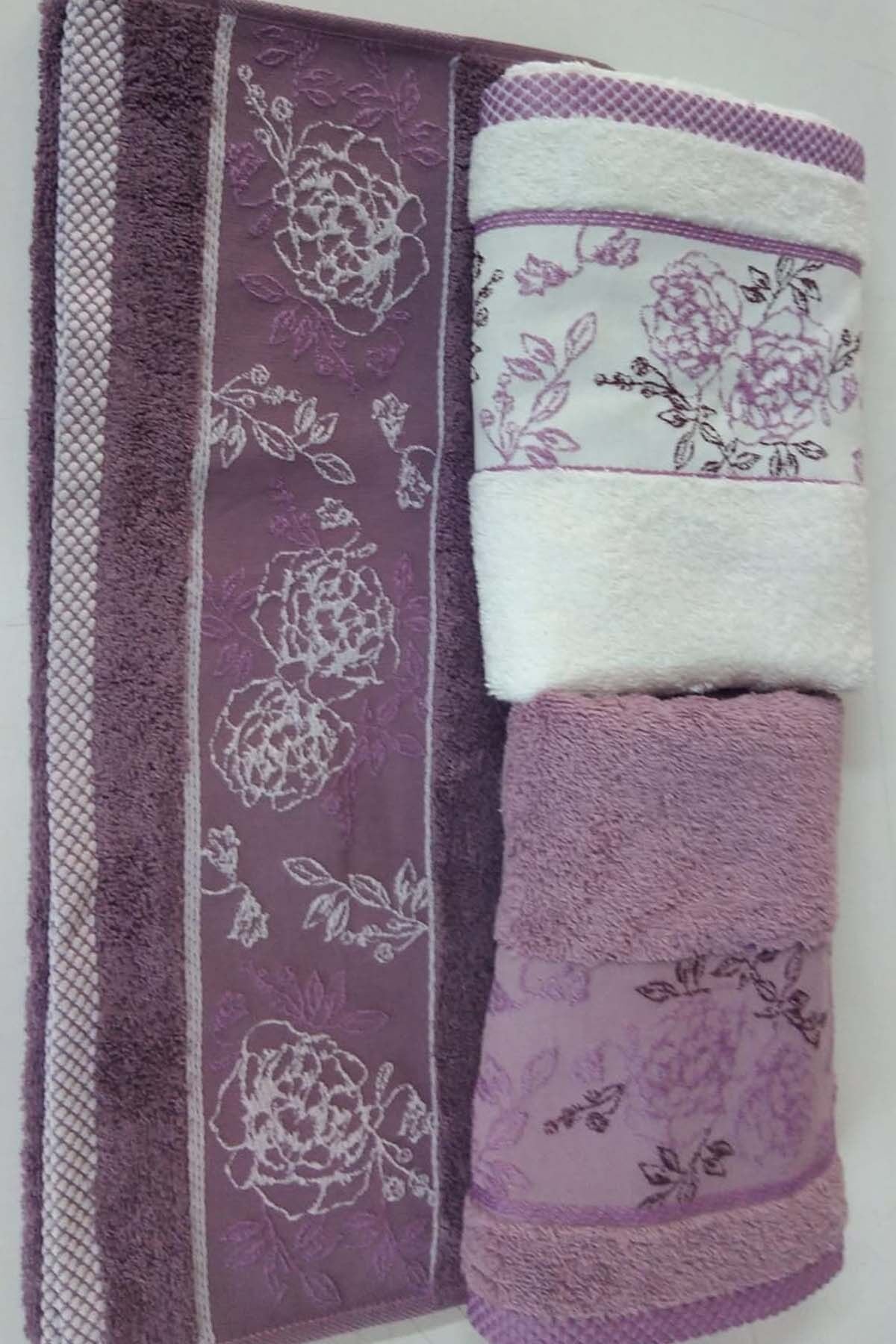PAMUKLU HAVLU SET 50X90 RENKLİ 3 LÜ