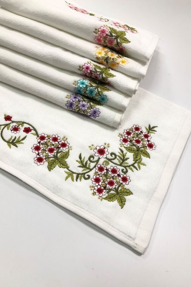 FİESTA SOFT KADİFE 30X50 HAVLU 6 LI