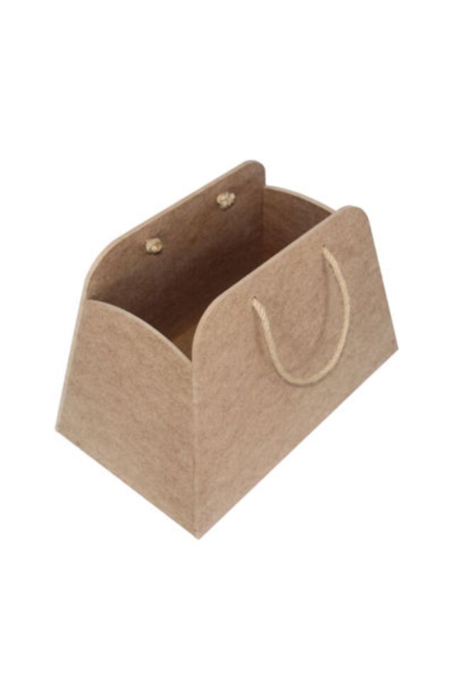 ÇANTA TİPİ GAZETELİK ÇAMSAN MDF AHŞAP (BOYAMA)
