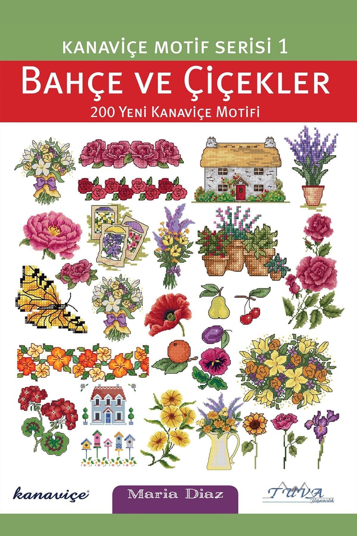 TUVA ETAMİN KANAVİÇE BAHÇE VE ÇİÇEK MOTİF SERİSİ