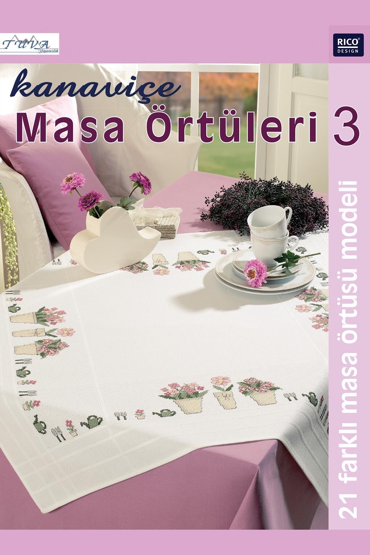 TUVA ETAMİN KANAVİÇE MASA ÖRTÜLERİ MODEL KİTABI