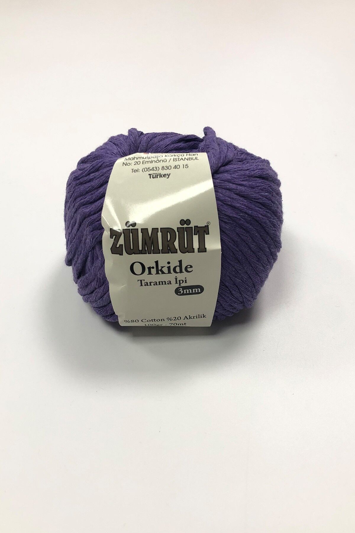 ZÜMRÜT MACROME TARAMA İPİ 3MM