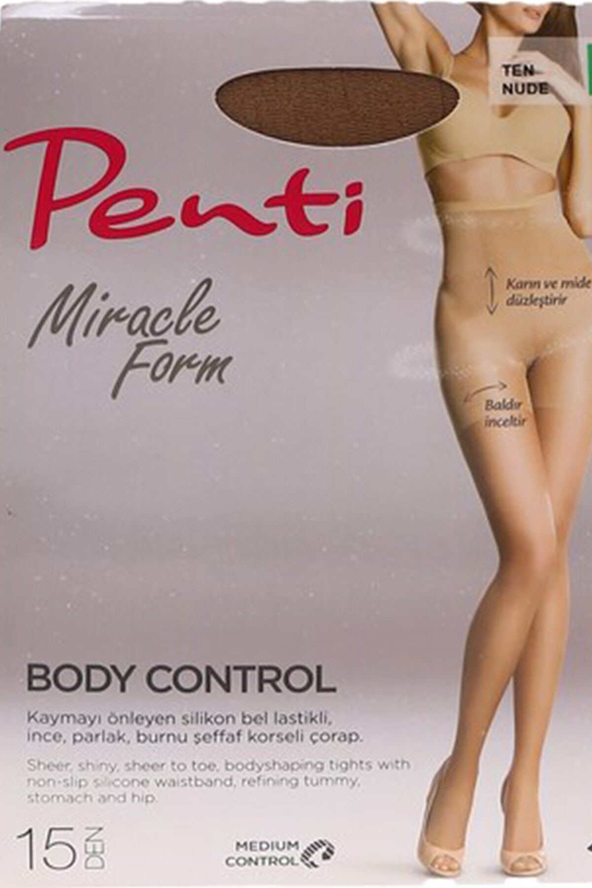 PENTİ MİRACLE FORM 15 DEN KÜLOTLU ÇORAP