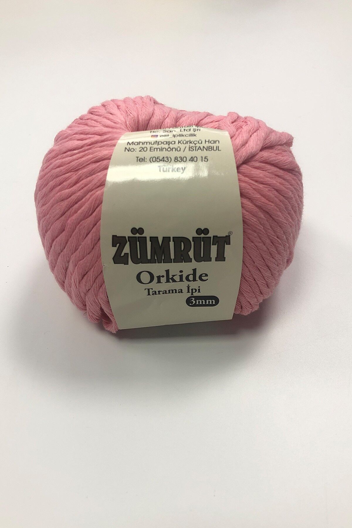 ZÜMRÜT MACROME TARAMA İPİ 3MM