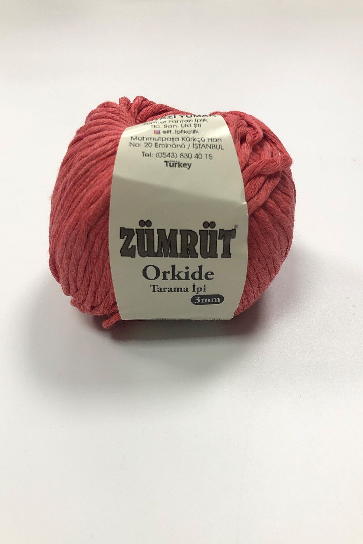 ZÜMRÜT MACROME TARAMA İPİ 3MM