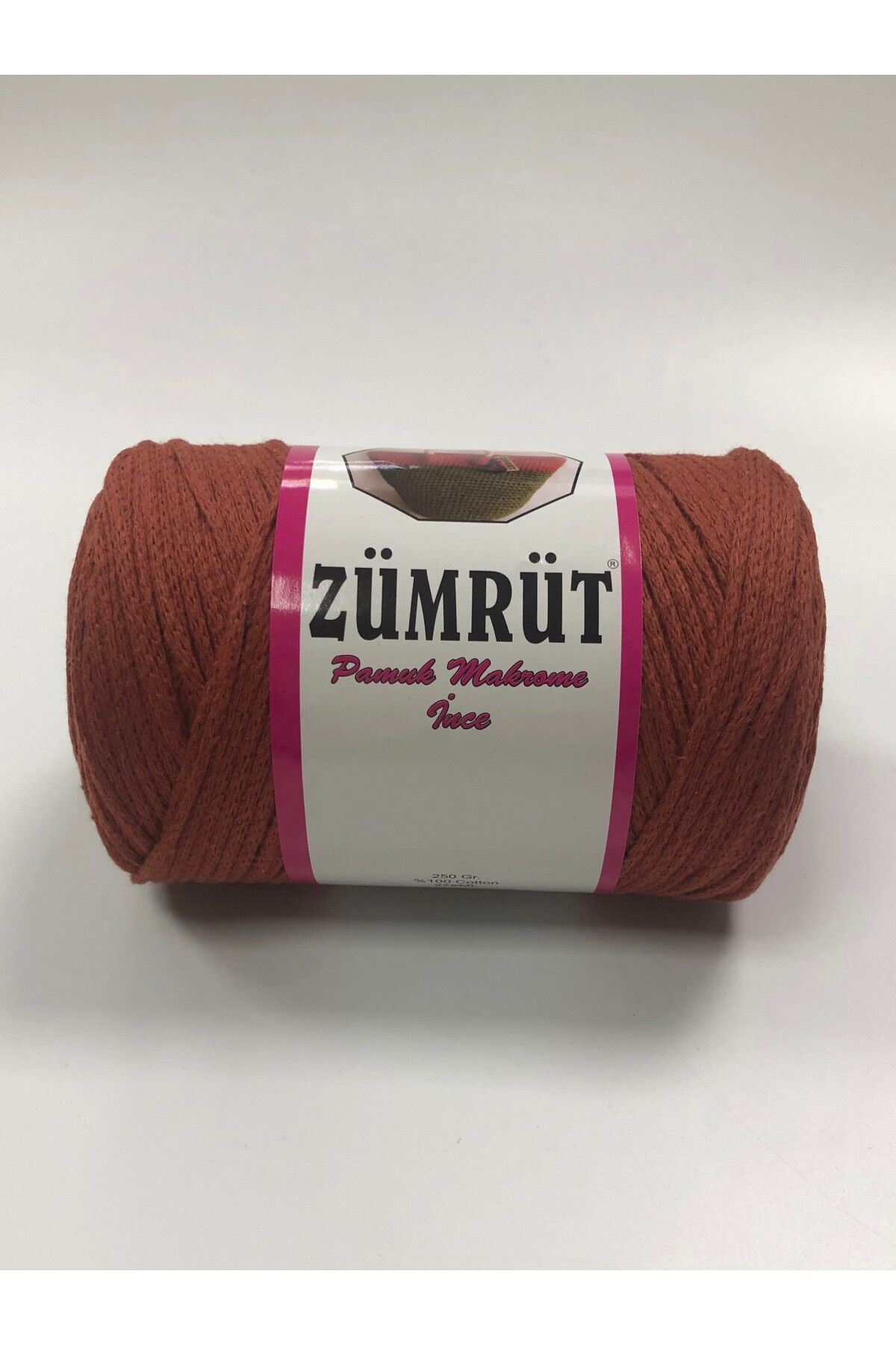 ZÜMRÜT PAMUKLU MAKROME İNCE 250 GR
