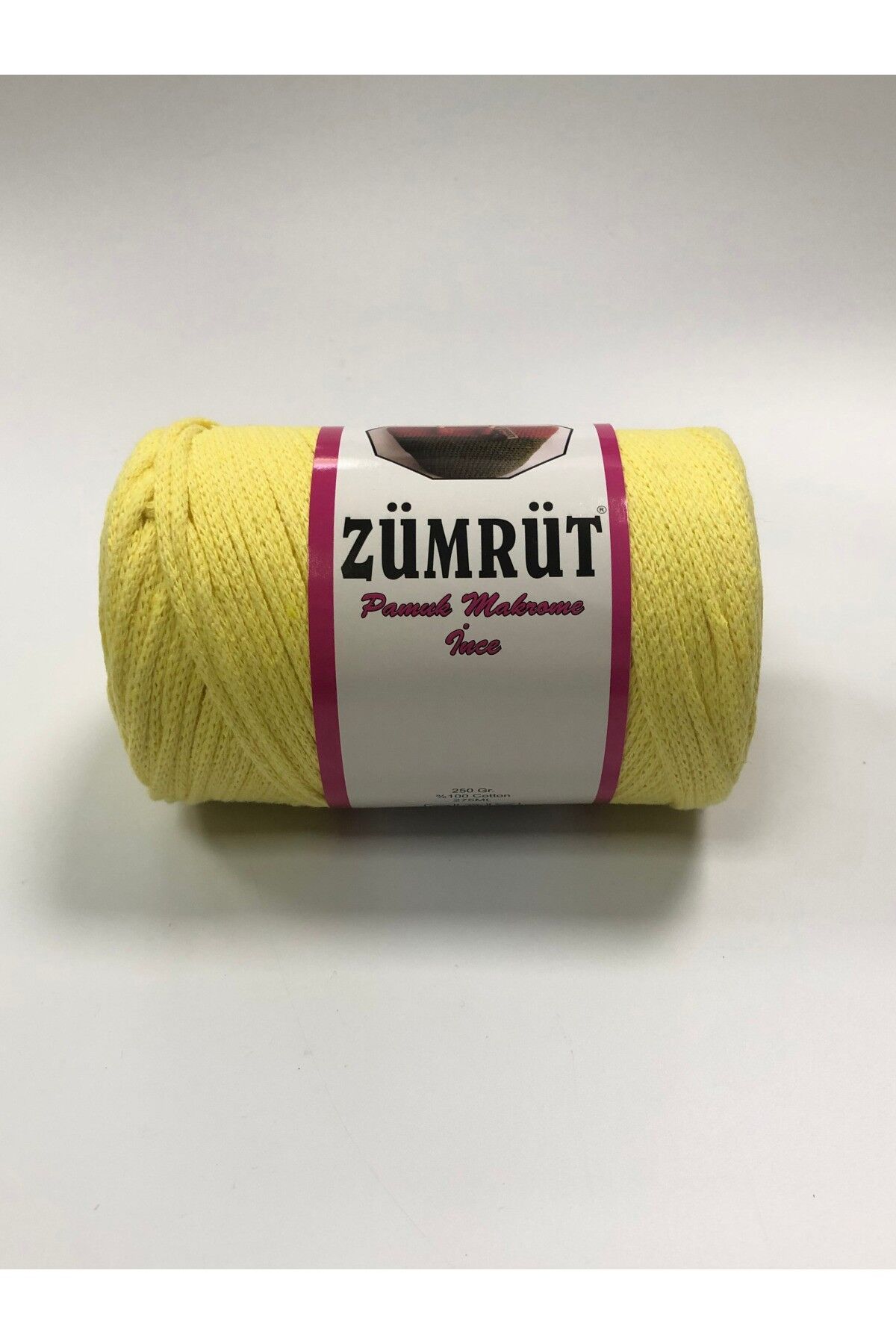 ZÜMRÜT PAMUKLU MAKROME İNCE 250 GR