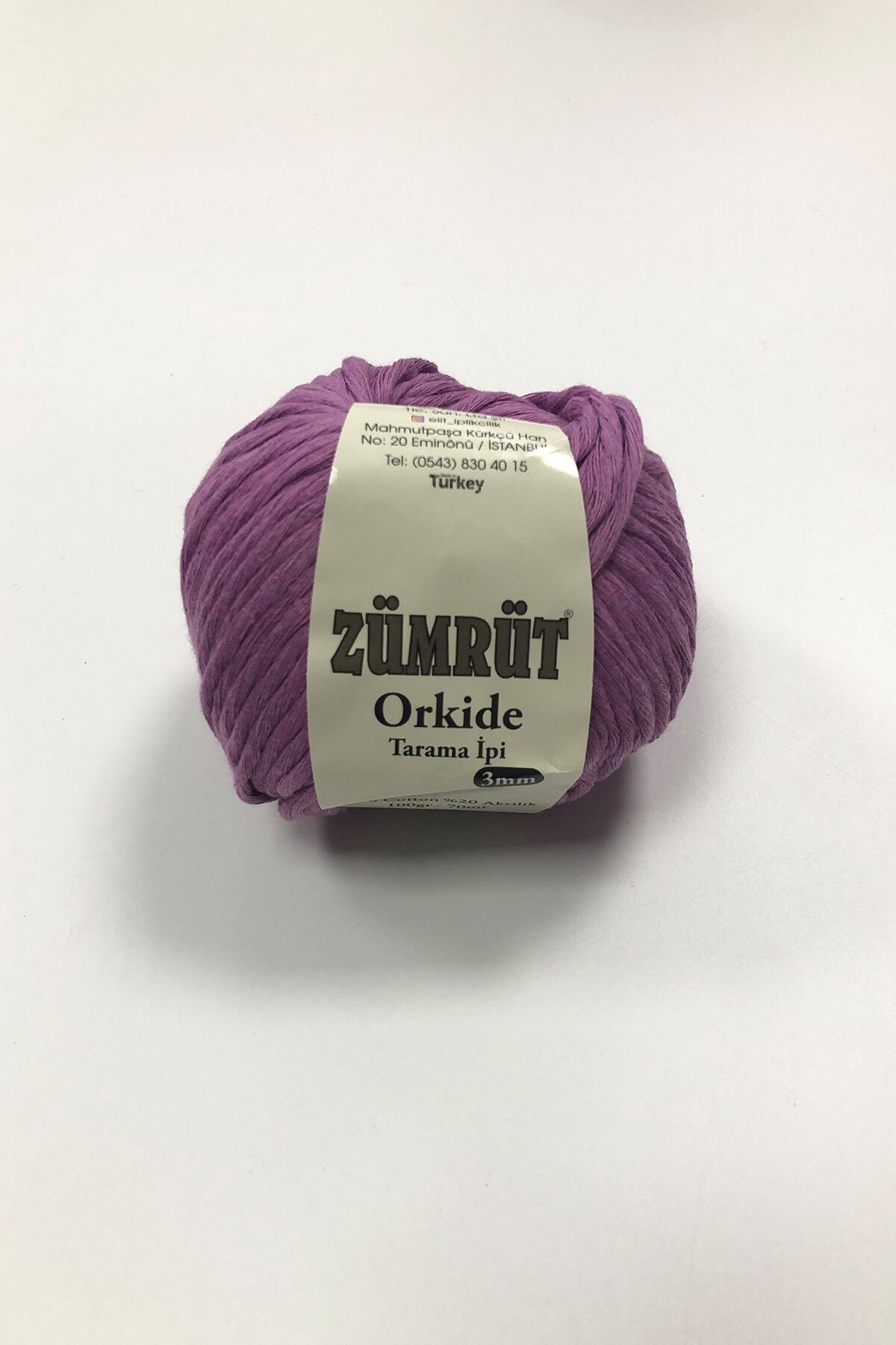 ZÜMRÜT MACROME TARAMA İPİ 3MM