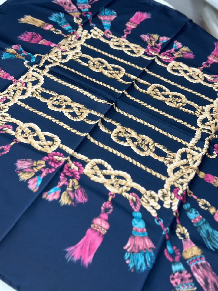 Armine Trend Renkli Eşarp - 90x90 cm