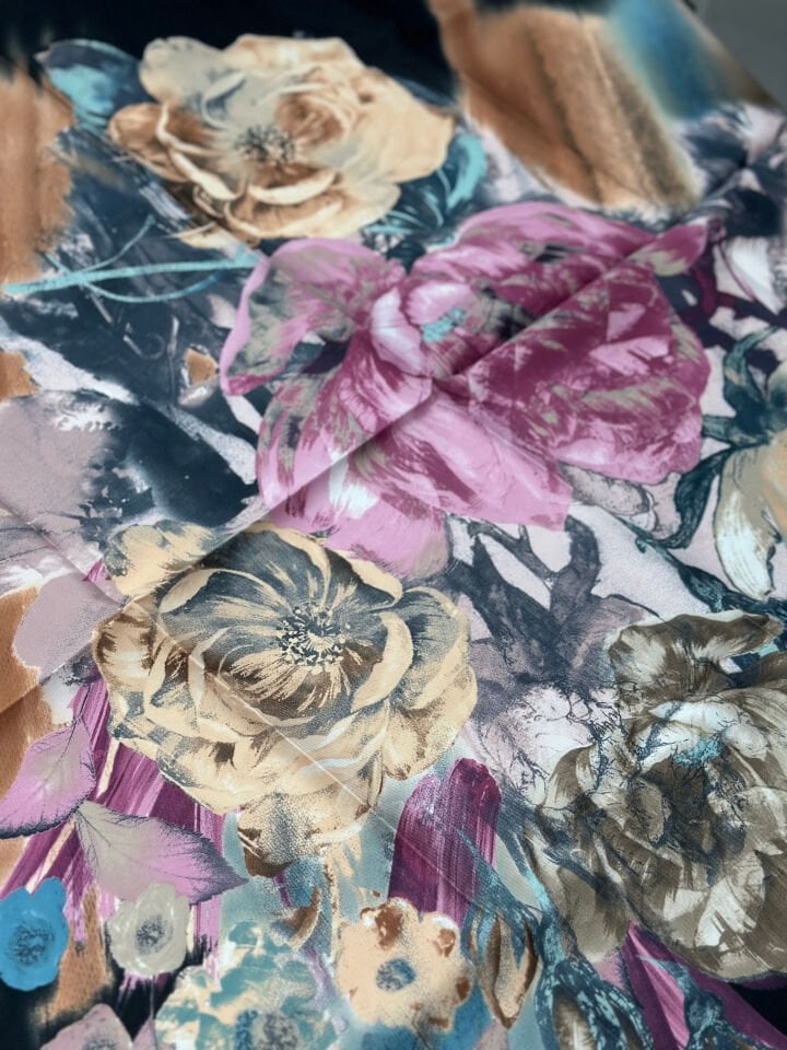 Armine Trend Renkli Eşarp - 90x90 cm