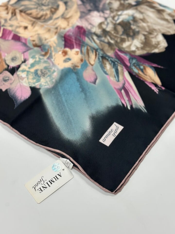 Armine Trend Renkli Eşarp - 90x90 cm