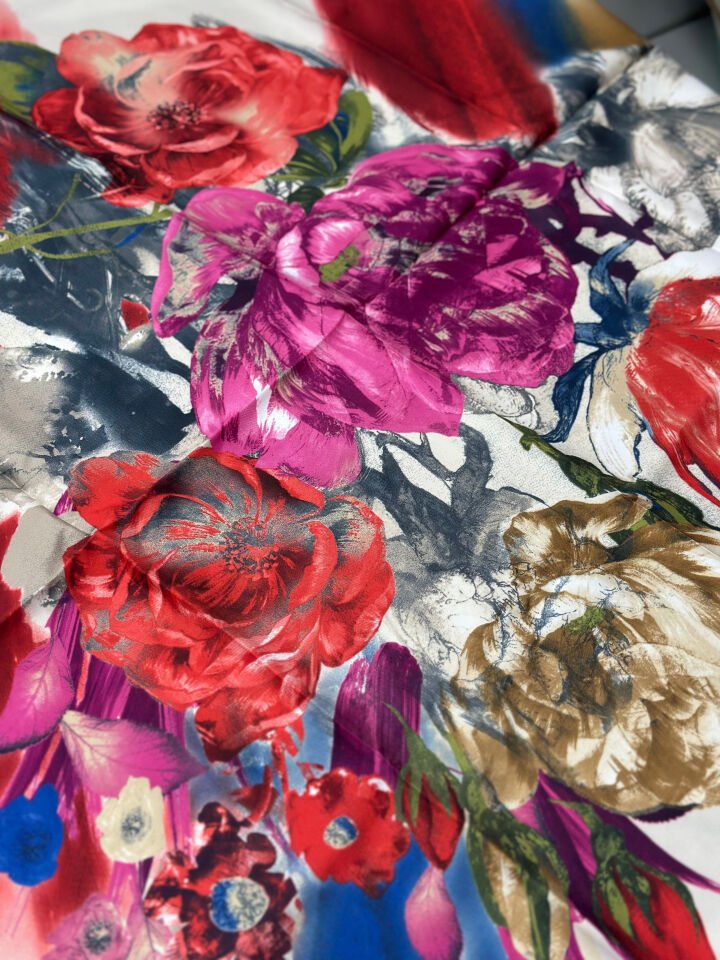 Armine Trend Renkli Eşarp - 90x90 cm