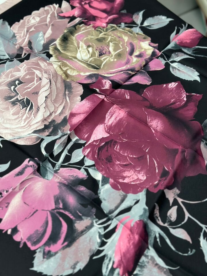 Armine Trend Renkli Eşarp - 90x90 cm