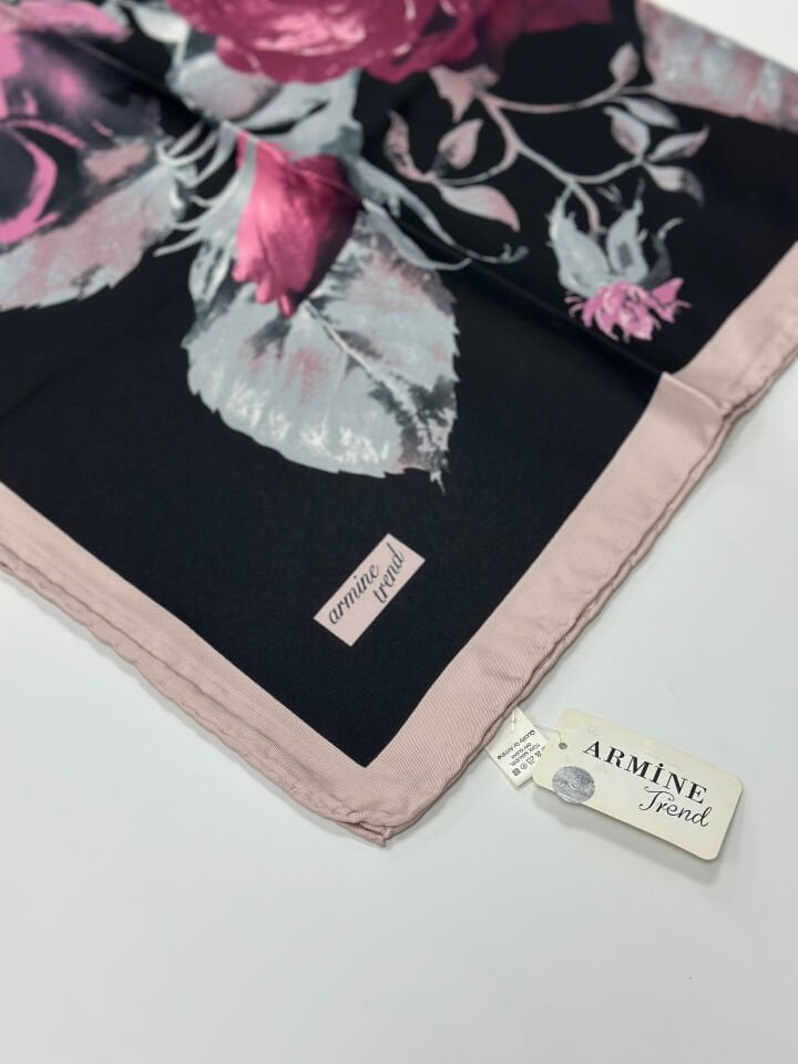 Armine Trend Renkli Eşarp - 90x90 cm