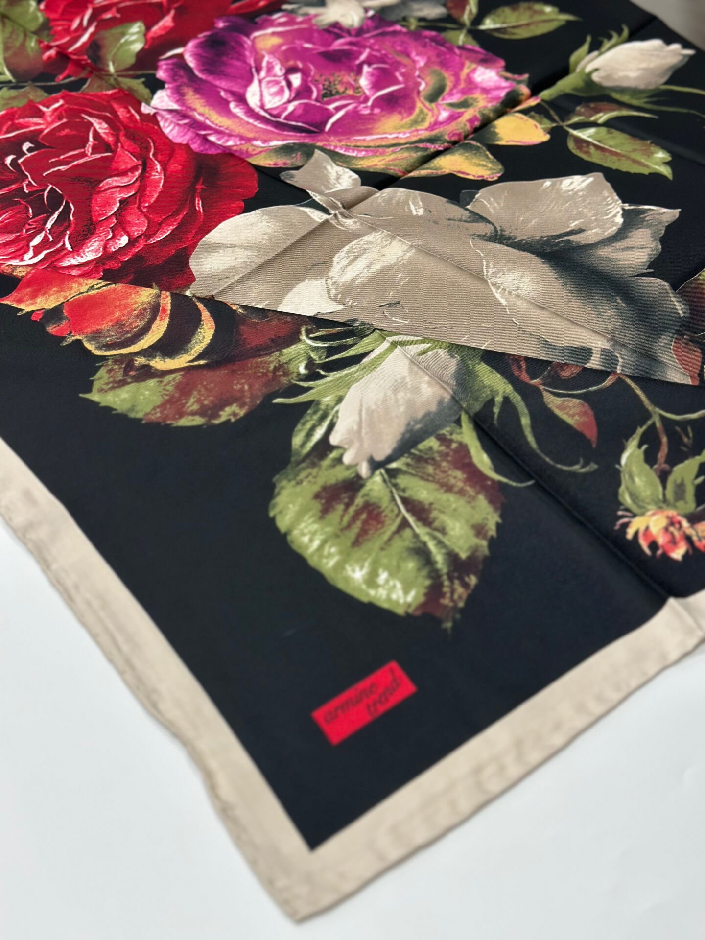 Armine Trend Renkli Eşarp - 90x90 cm