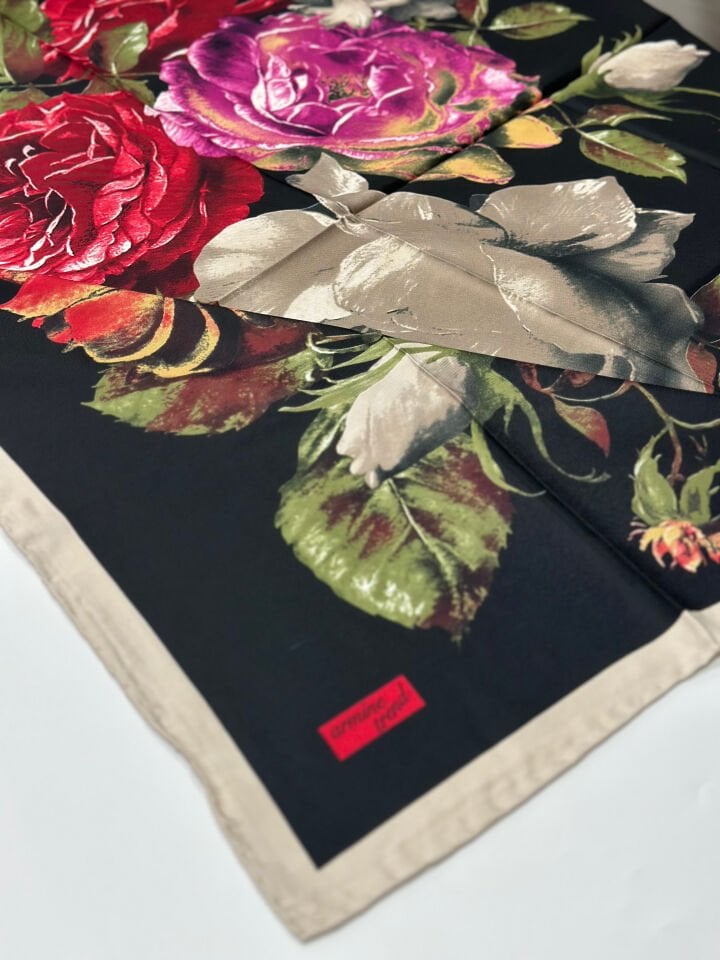 Armine Trend Renkli Eşarp - 90x90 cm