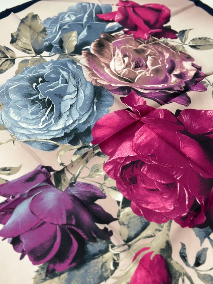 Armine Trend Renkli Eşarp - 90x90 cm