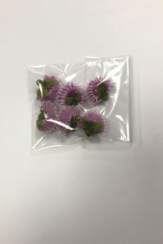 SÜSLEME ÇİÇEK 6 LI
