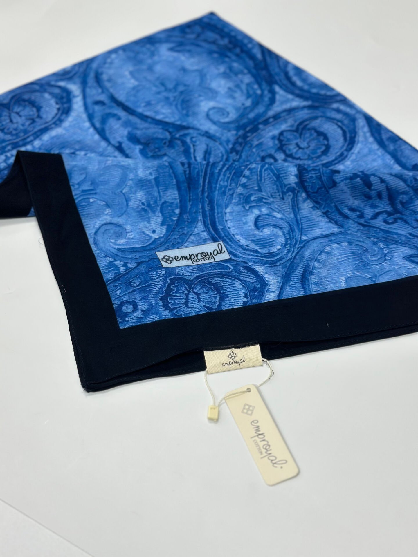 Emproyal Cotton Baskılı Şal | Doğal Pamuk