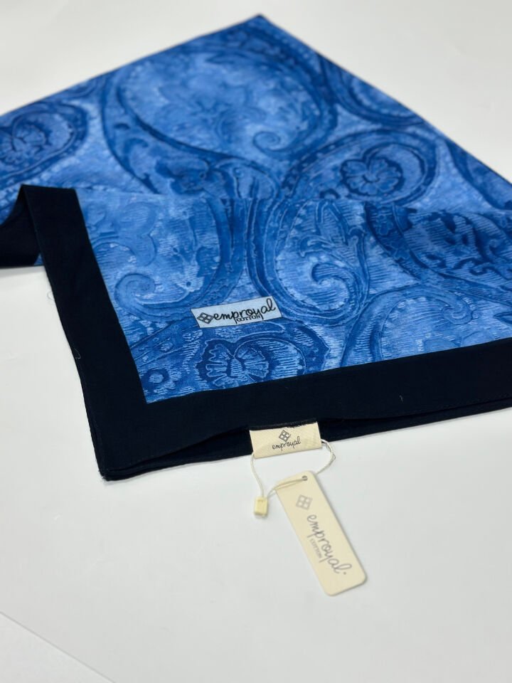 Emproyal Cotton Baskılı Şal | Doğal Pamuk