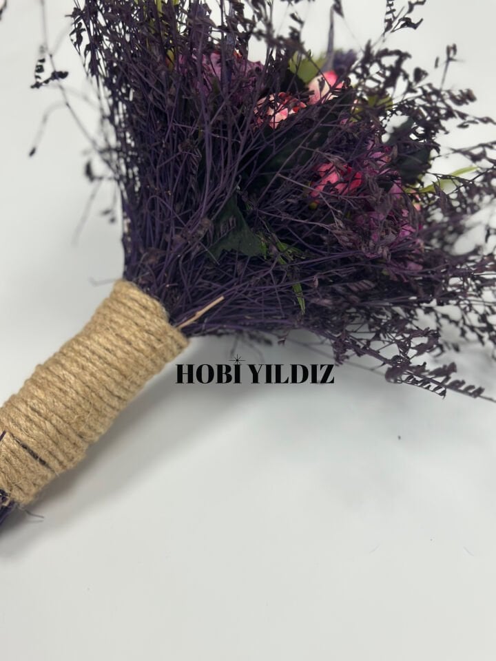 Sonsuz Anlara Özel – El Yapımı Gelin Buketi
